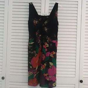 5 for $20! H&M Sleeveless Dress, black with floral